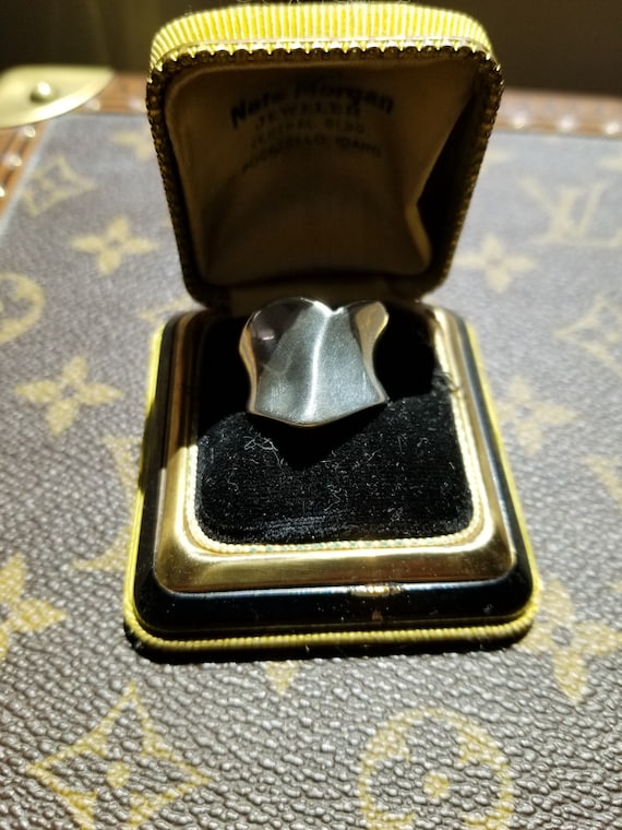 RLM Studio Sterling Silver Heart "Forgive" Ring