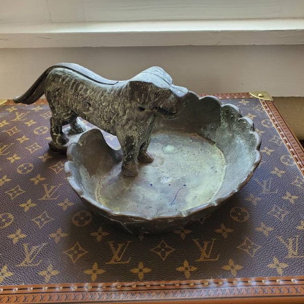 Cast Iron Dog Bowl Etsy