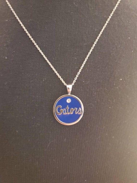 Gators Florida State Blue Enamel And Sterling Sil… - image 3