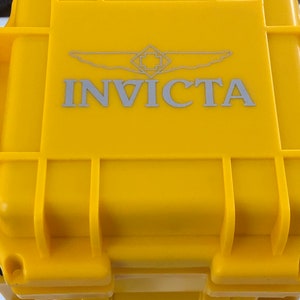 Invicta Lettering Invicta Chronograph Water Resistant Watch New in Box White Face Watch ...