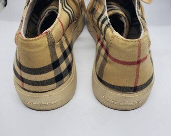Burberry Arthur Vintage Check Sneaker Men's Size 44 VERY RARE