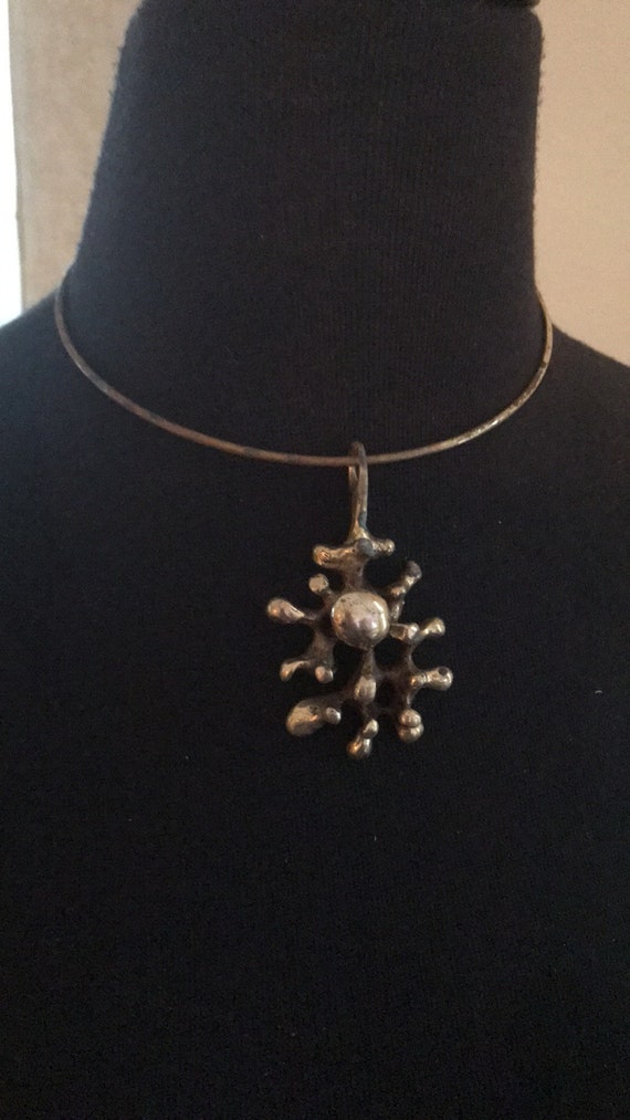 Bronze Brutalist Pal Kepenyes Necklace