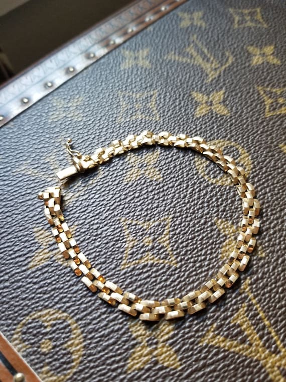 14k Yellow Gold Bracelet - image 1