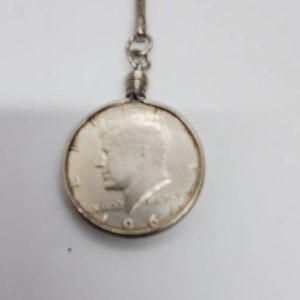 1964 Kennedy Half Dollar Coin Keychain