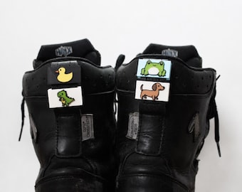Haix Schuhclip/Namensschild/ Namensclip/ Tiermotive/ Bilder/ Einsatzstiefel/ Stiefelclip/ Sicherheitsschuhe/ Custom / Personalisiert