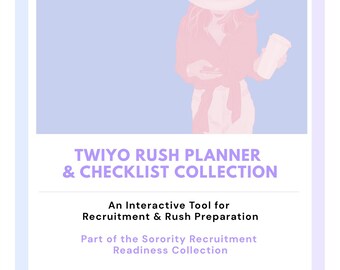 Pacote de Checklist para Planejamento de Recrutamento de Irmandades | Kit de Preparação para Recrutamento (Download Digital)