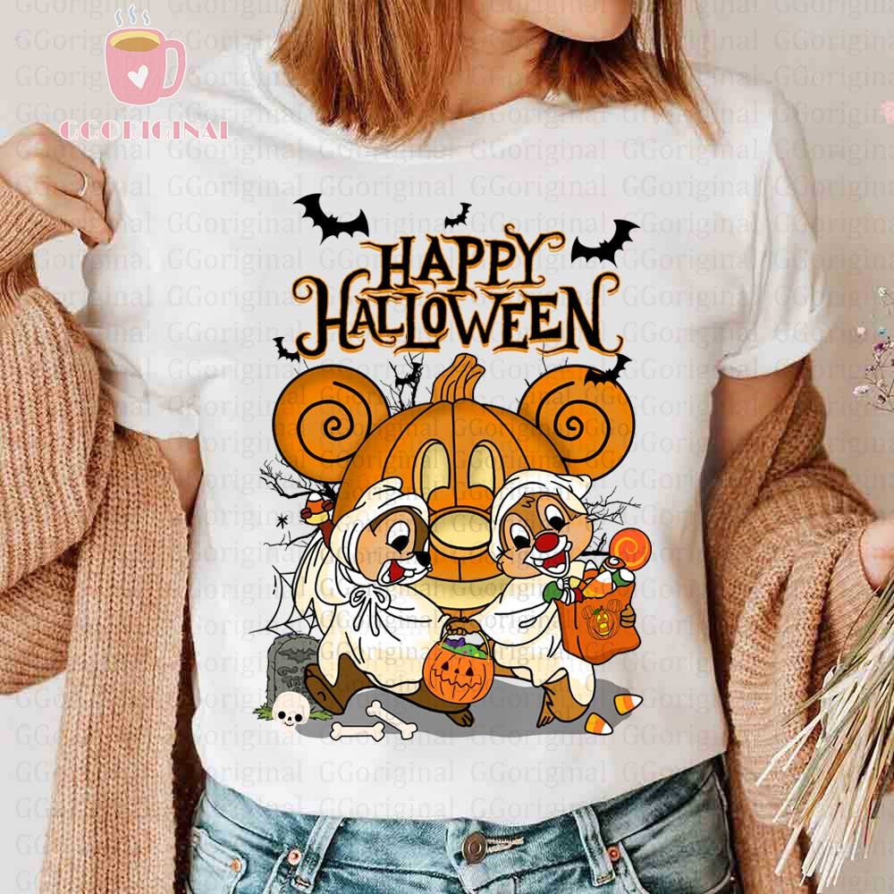 Chip n Dale Happy Halloween shirt