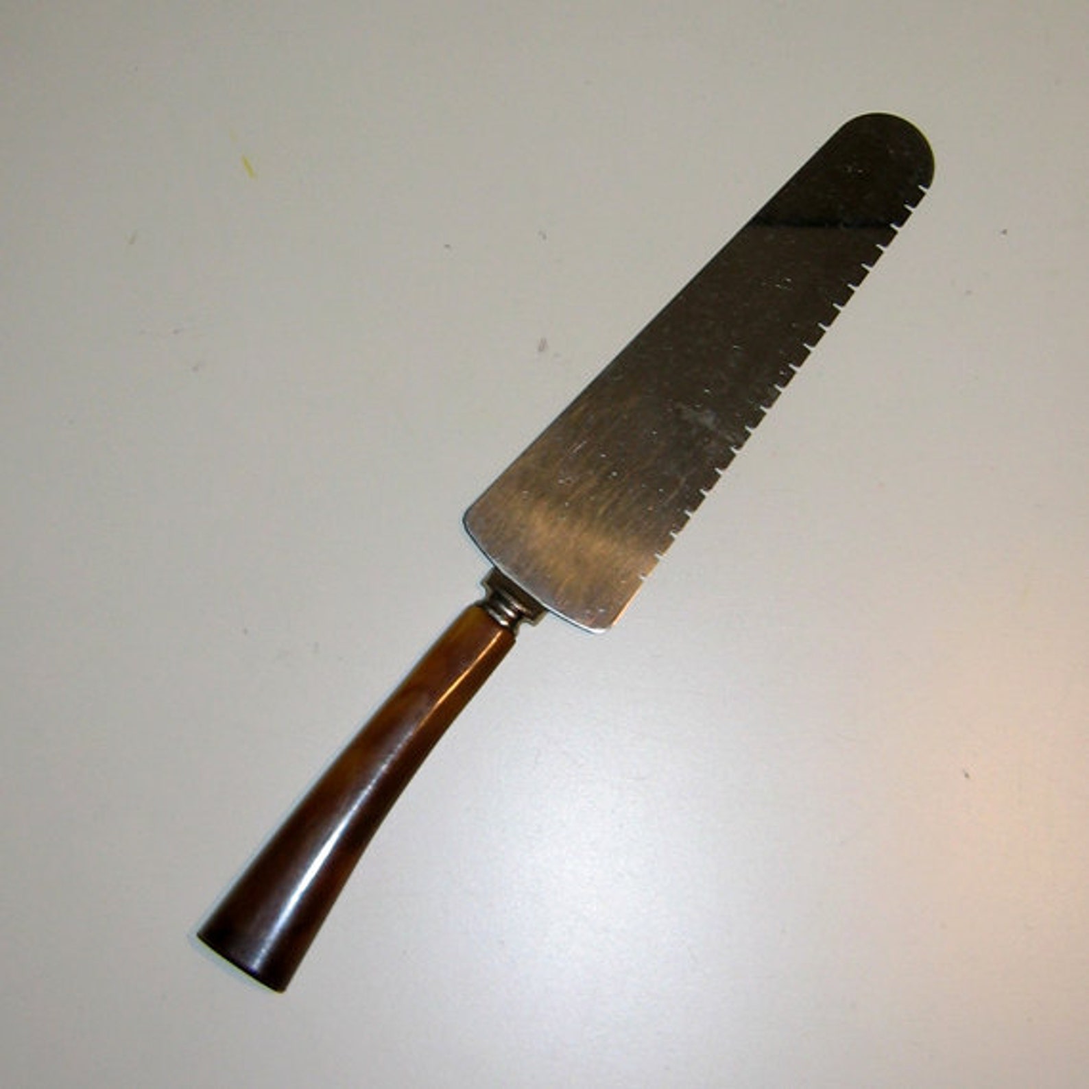 Vintage Bakelite Cake Knife or Use as Pie Knife Etsy