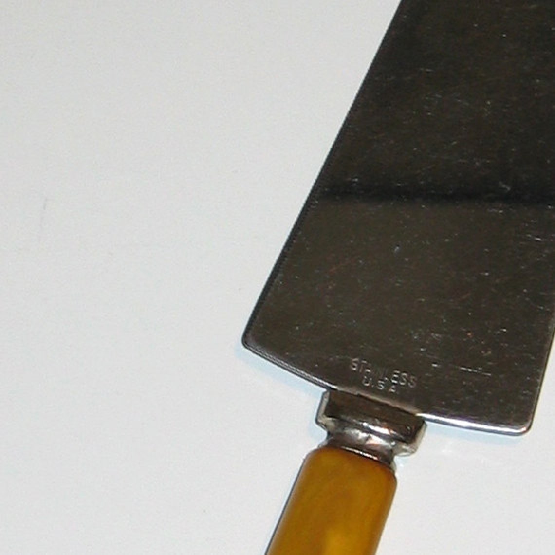 Vintage Bakelite Cake Knife or Use as Pie Knife Etsy