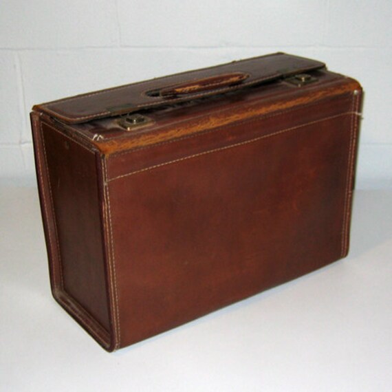 leather valise