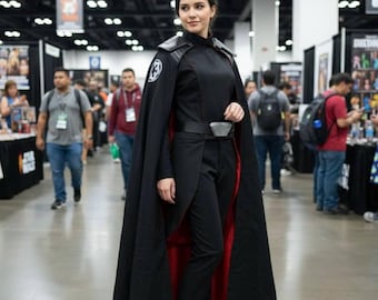 Op Starwars geïnspireerde tweede zus inquisiteur-cosplaykostuum: handgemaakte pantserset, Star Wars-schurkenoutfit