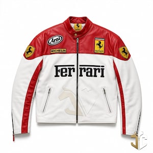 Ferrari jacket leather - Etsy 日本