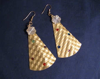 Christmas Tree Earrings