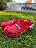 Cartoon Car Clogs Tuning Edition with Spoiler & Exhaust Summer Slippers product logo