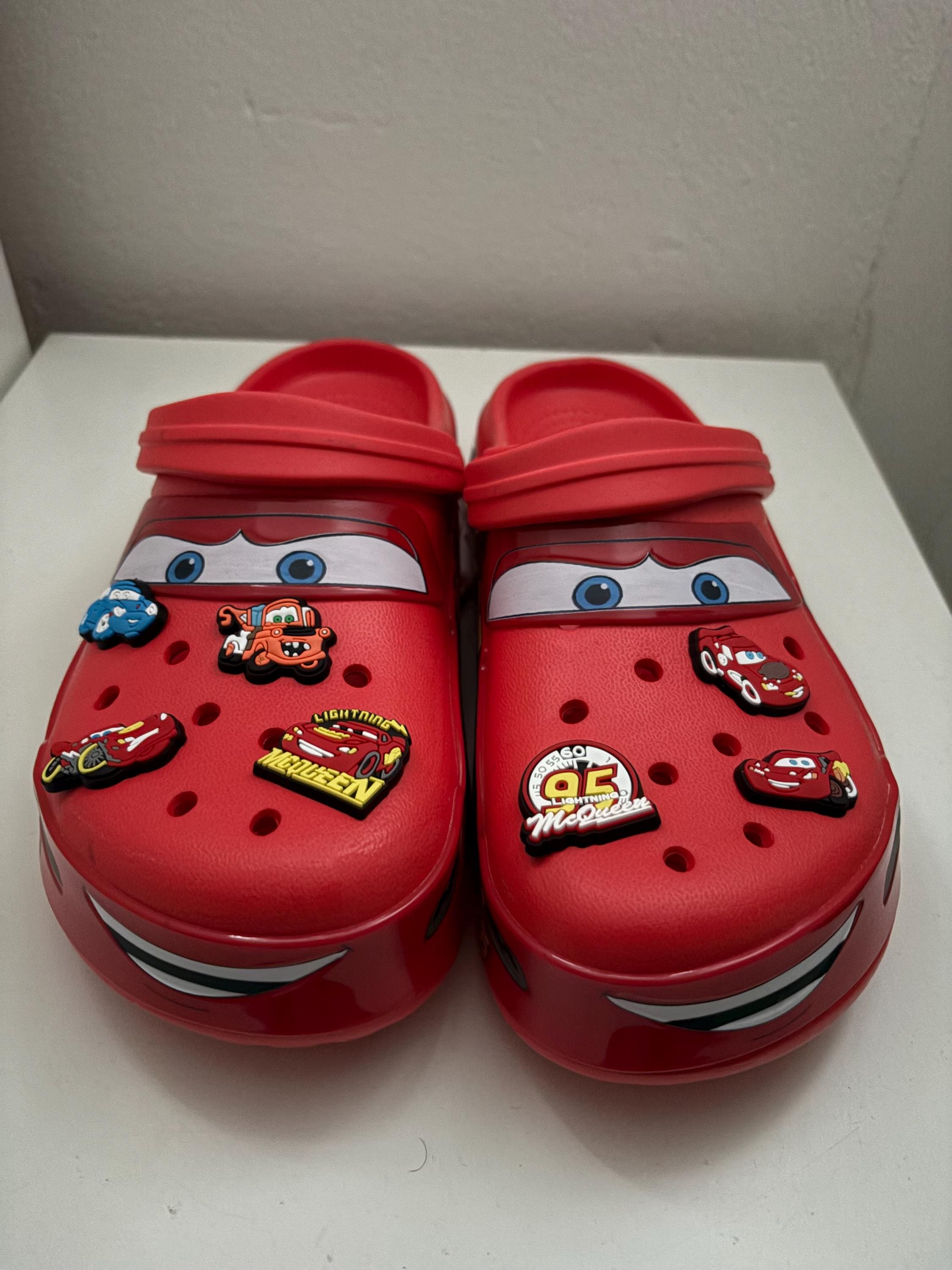 Buy Lightning Mcqueen Crocs Adult Online In India - Etsy India