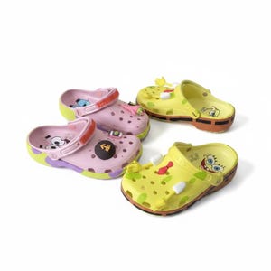 Cartoon Sea World Clogs | Fun Summer Slippers | Women's and Men's | Sizes 36–46