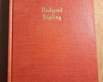 The Works of Rudyard Kipling Black's Readers Service Co 1928 Vtg Hardcover Book