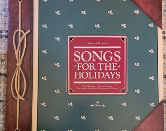 Songs for the Holidays- Vintage LP 33 Vinyl Christmas Record