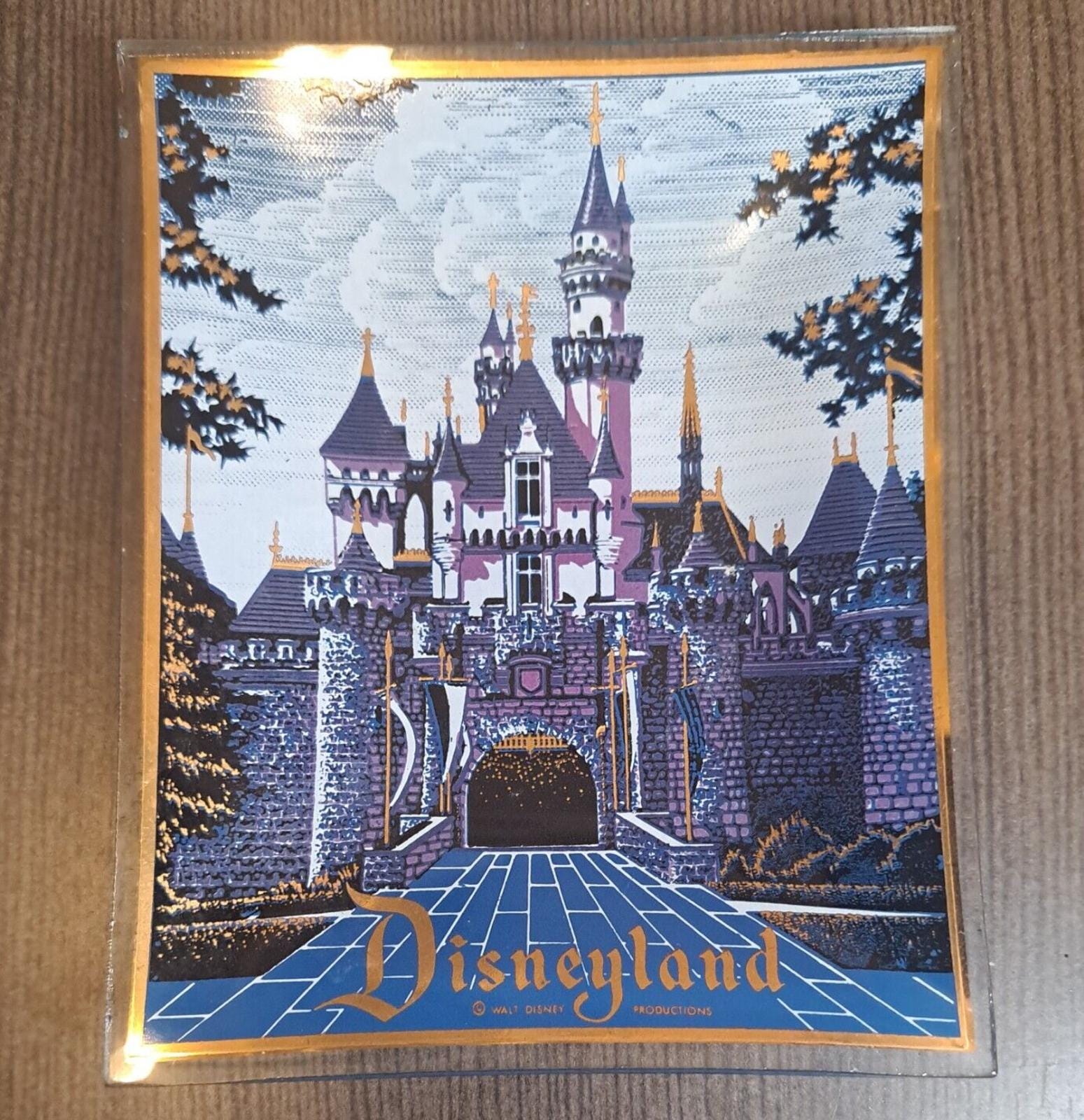 ヴィンテージ 60-70 年代 ディズニー ディズニーランド シンデレラ城