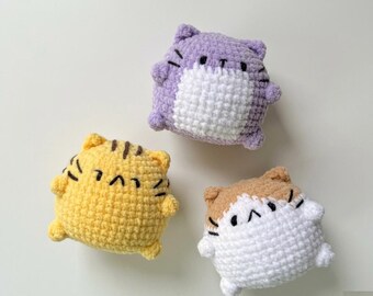 Haakpatroon amigurumi kat | Zelfstudie mollige pluche kitten (pdf)