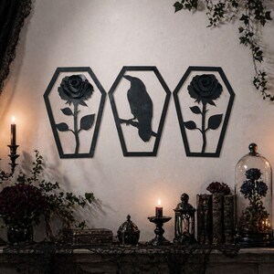 Nocturnal Frame, set of 3