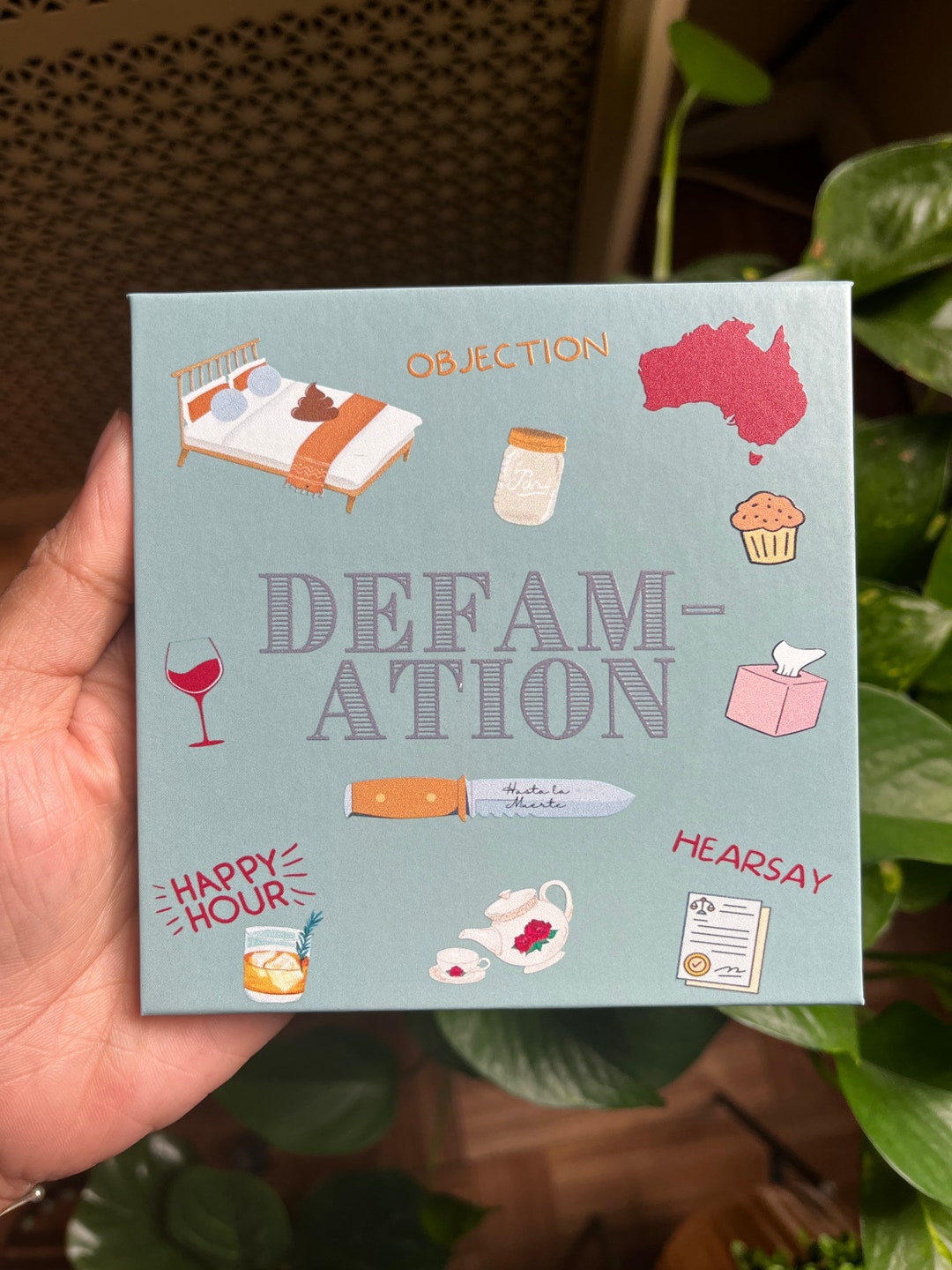 Johnny Depp Vs Amber Heard Inspired Eyeshadow Makeup Palette Etsy