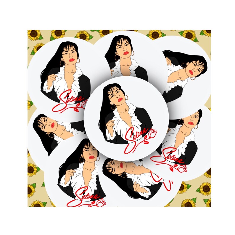 Selena Quintanilla Sticker Etsy