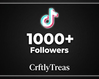 Snel 1000+ TikTok-volgers | Groeiservice voor sociale media | Directe levering