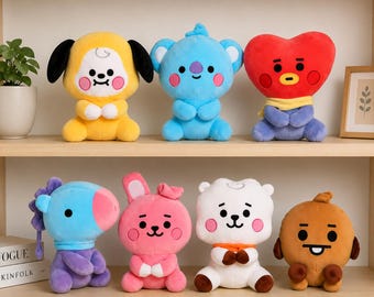 BTS BT21 Mang Unmasked Jhope Hobi Kpop Keychain - Etsy