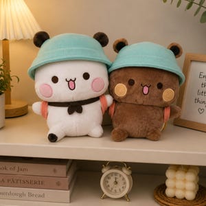 Bubu Dudu Plush, Panda Bear Doll, Cute Cartoon Stuffed Toy, Soft Plush Decor, Gift for Plush Lovers image 5
