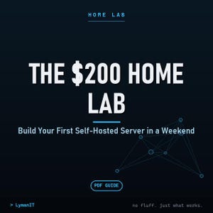 Handleiding voor een thuislab van 200 dollar: Bouw stap voor stap je eerste zelfgehoste thuisserver in een weekend.