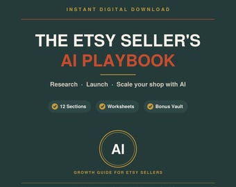 Guia de IA para Vendedores do Etsy | Passo a Passo para Expandir sua Loja no Etsy