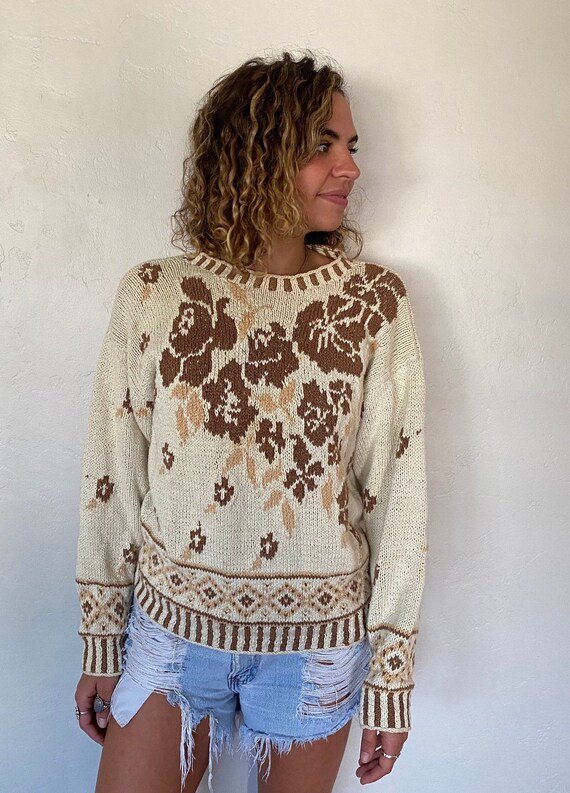 Ninety Floral Sweater