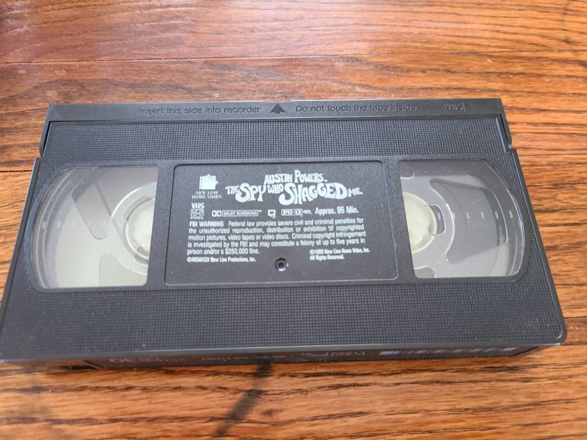 Austin Power The Spy Who Shagged Me Classic Vintage VHS | Etsy