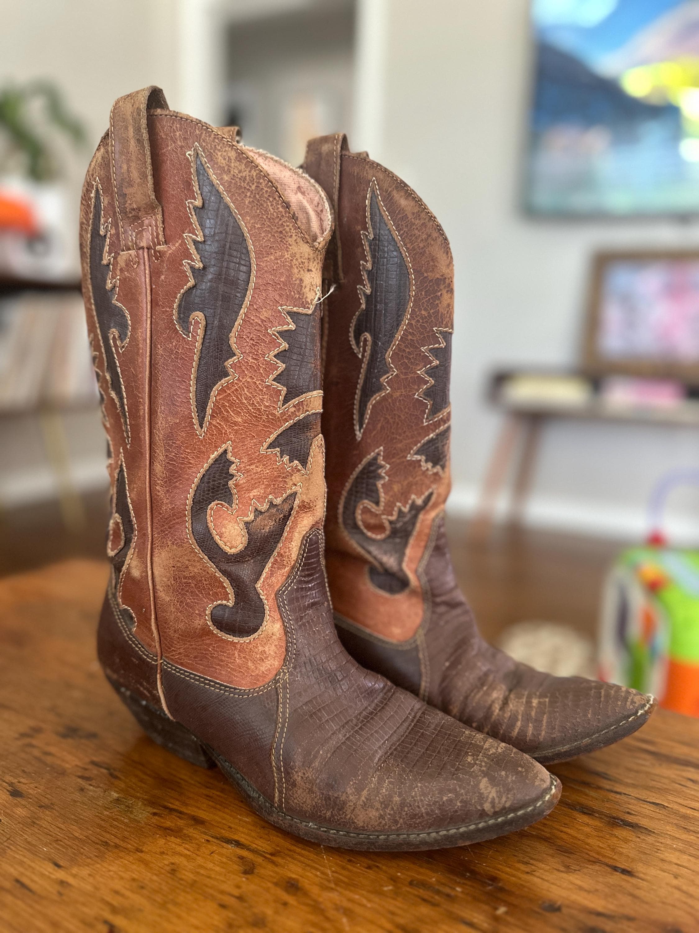 Motorradschuhe Western Stiefeletten Reiten ZERO MORE Stiefel