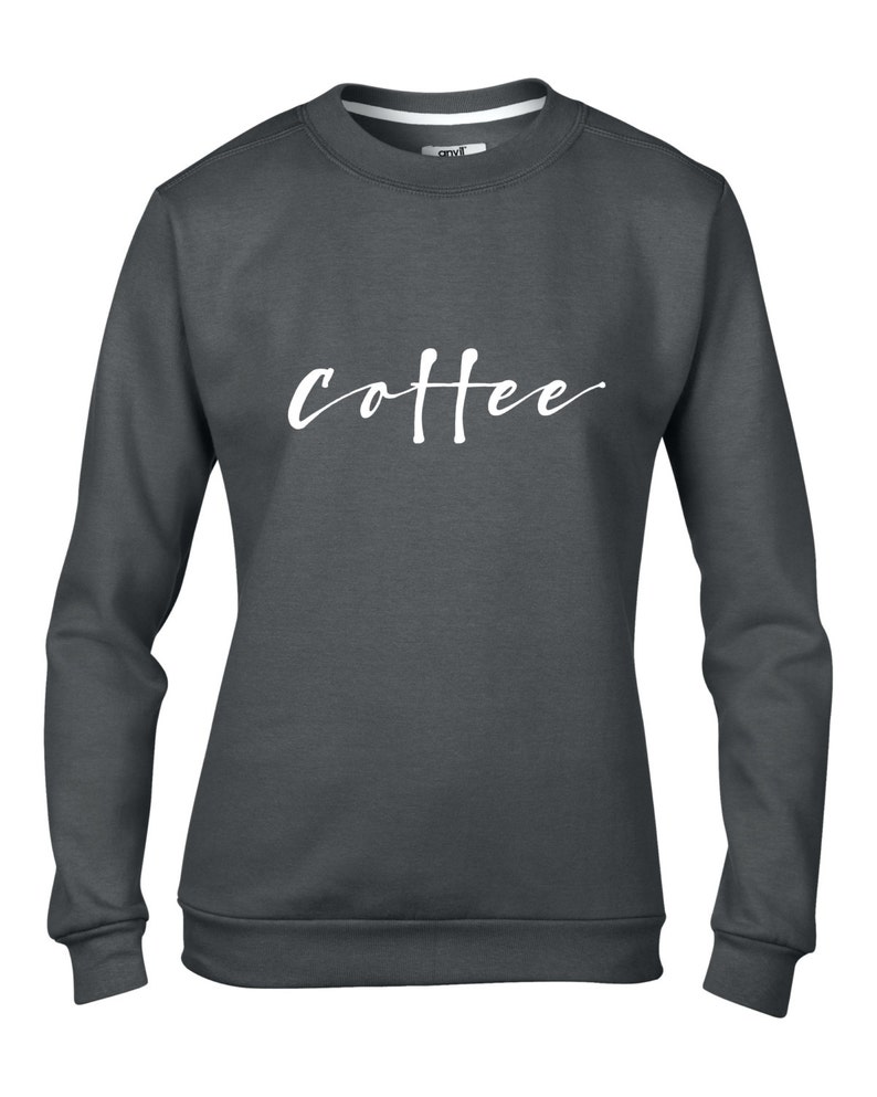 I LOVE COFFEE Ladies Jumper