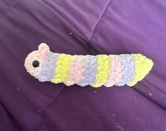 Plush Pastel Catterpillar