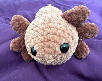 Plush Brown Axolotl