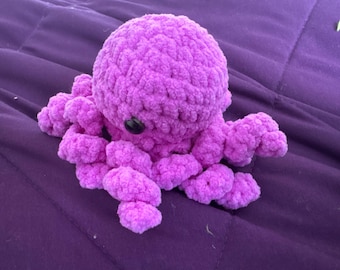Plush Purple Octopus