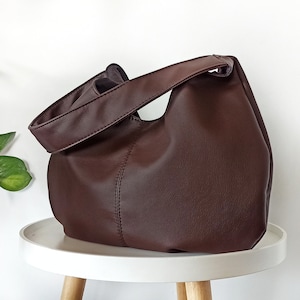 BC Hobo Vegan Leather Weave Tote Bag