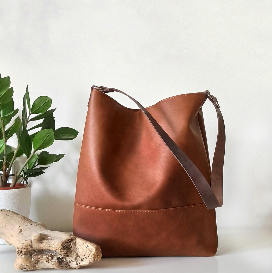 Angel Kiss Bag Large Leather Hobo Bag, Vegan Leather Bag