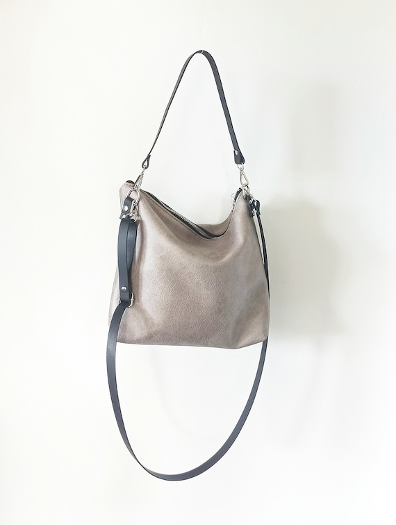 Grey hobo purse hotsell