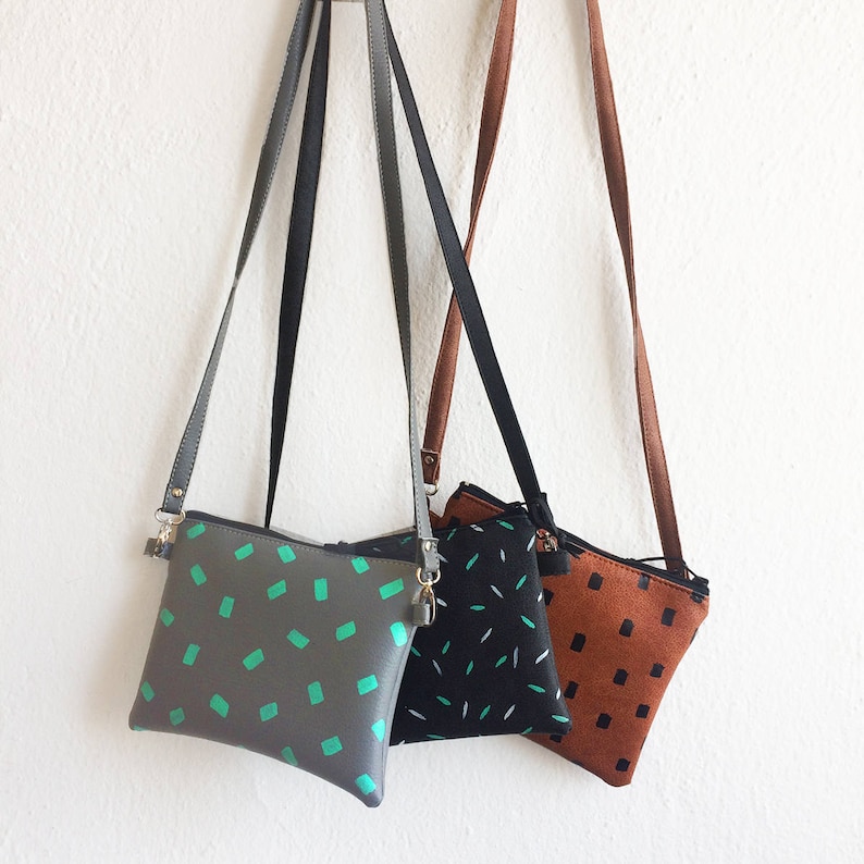 Crossbody bag Small crossbody bag Vegan leather pouch Etsy