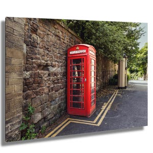Red Telephone Box Print: English Heritage - London Landmark Decor