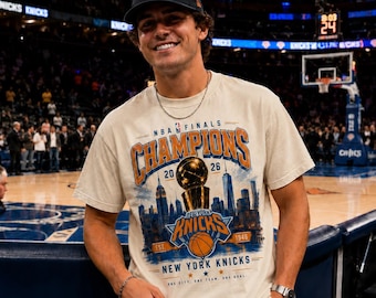 NBA Finals Champions 2026 Knicks T-Shirt | New York Knicks Championship Tee
