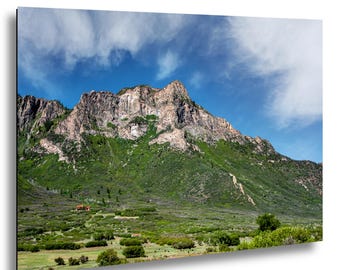 Colorado Mountain Landscape Print: Rocky Mountain Photography Wall Art