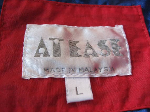 Retro Anorak / Vtg 80s / At Ease Red snowboard sk… - image 7