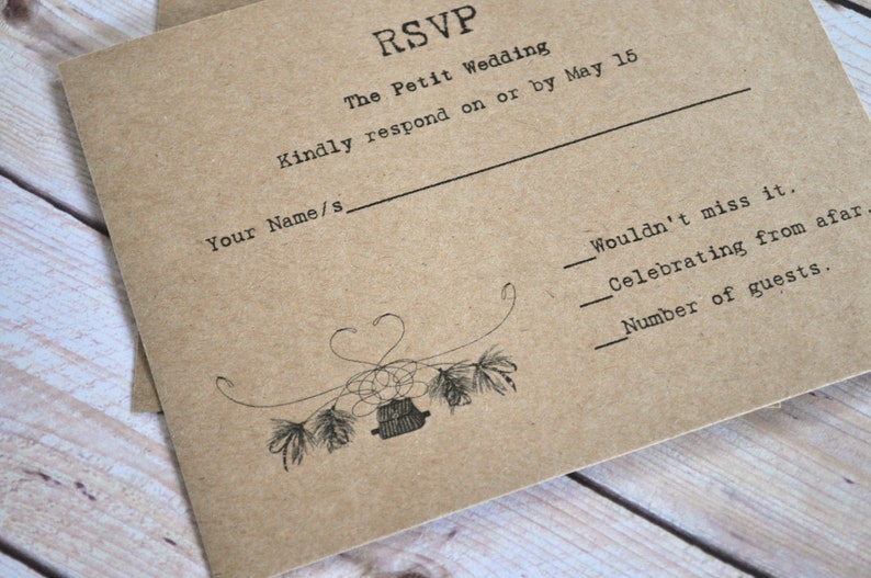 Fishing Wedding Invitations Fly Fishing Invites Camo Wedding image 4