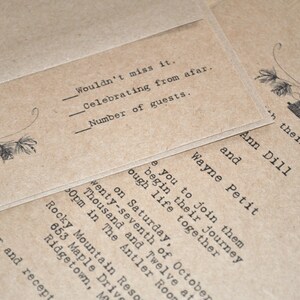 Fishing Wedding Invitations Fly Fishing Invites Camo Wedding image 2