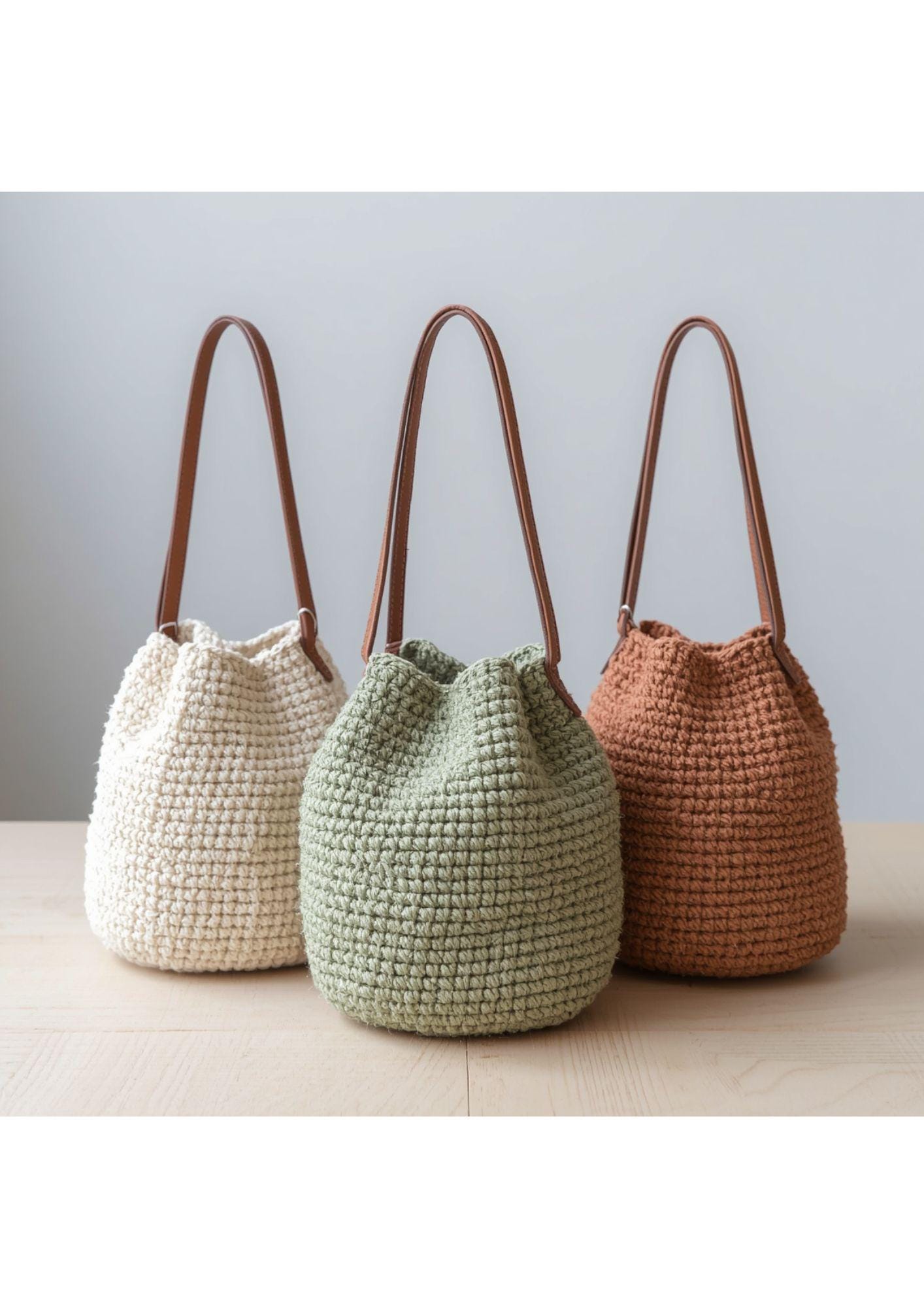 Crochet Bag Pattern PDF, Biginner friendly pattern, Easy to follow, Bucket, Instant download